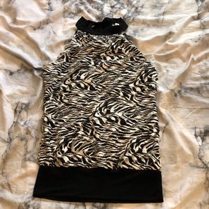 Zebra print blouse